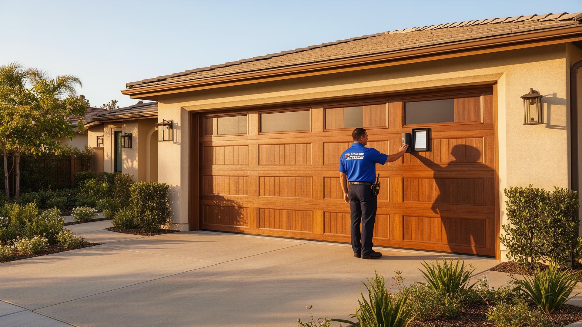 Professional garage door service in La Mesa, California